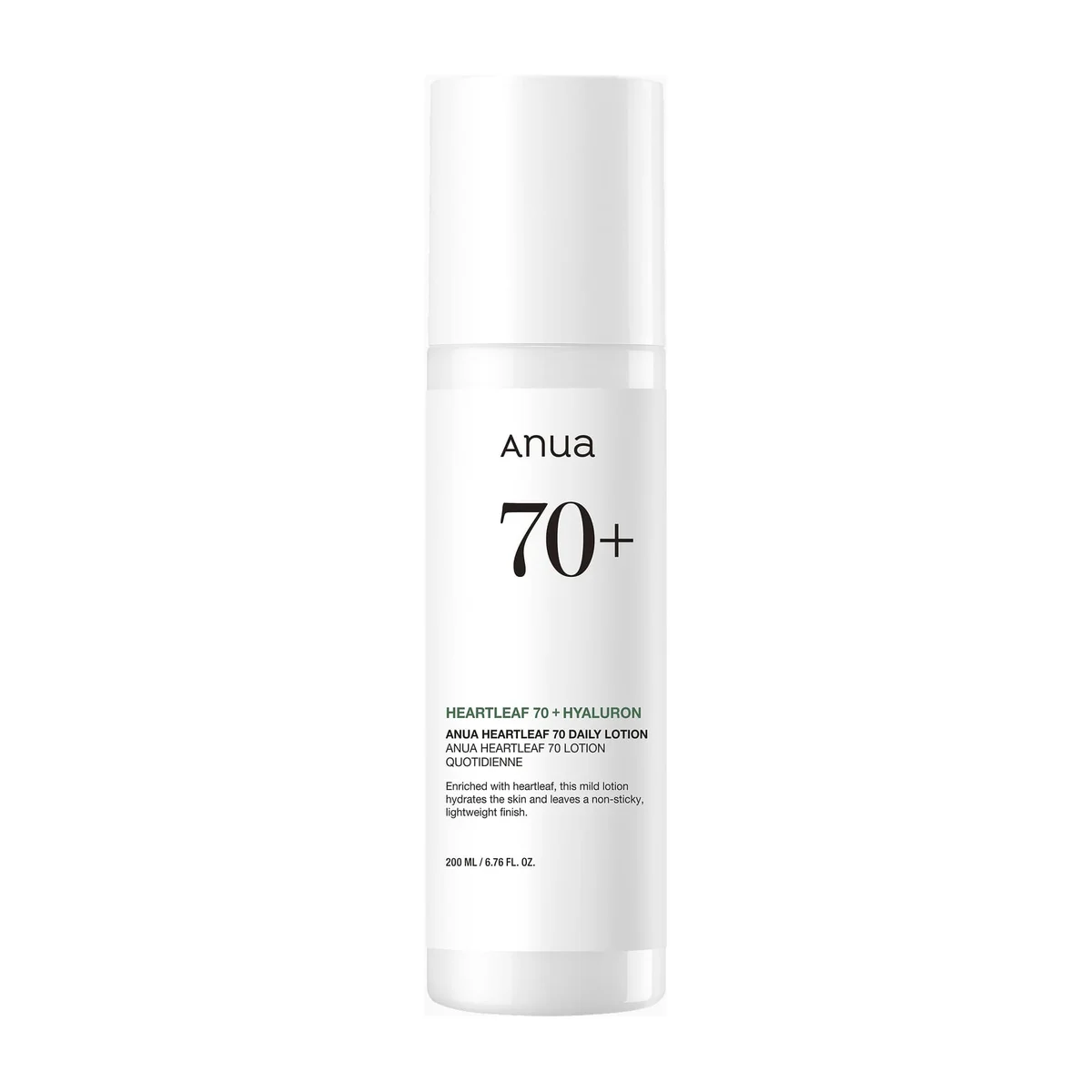 Anua Heartleaf 70+ Hyaluron Daily Lotion 200ml